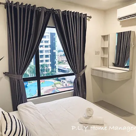Manhattan Condo Ipoh Waterpark Poolview Free Carpark & Netflix By Ply Home Luaran gambar