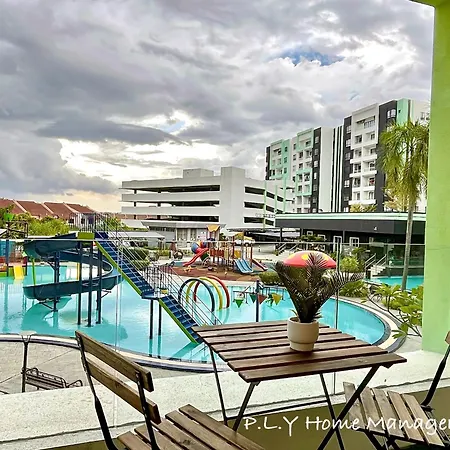 Manhattan Condo Ipoh Waterpark Poolview Free Carpark & Netflix By Ply Home Luaran gambar