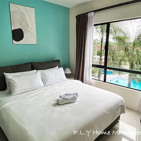 Manhattan Condo Ipoh Waterpark Poolview Free Carpark & Netflix By Ply Home Luaran gambar