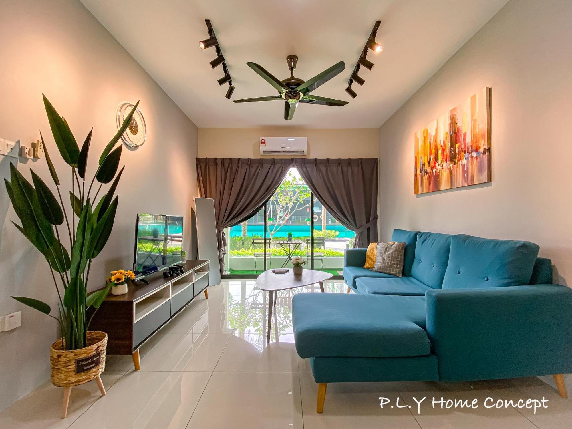 Manhattan Waterpark Poolview Free Carpark & Netflix By Ply * Ipoh