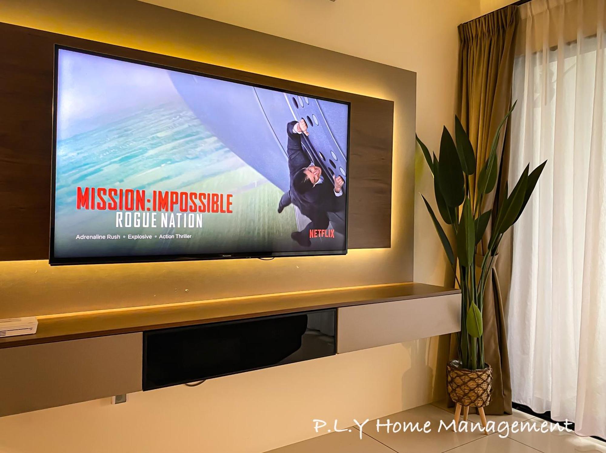 Apartment Manhattan Waterpark Poolview Free Carpark & Netflix By Ply