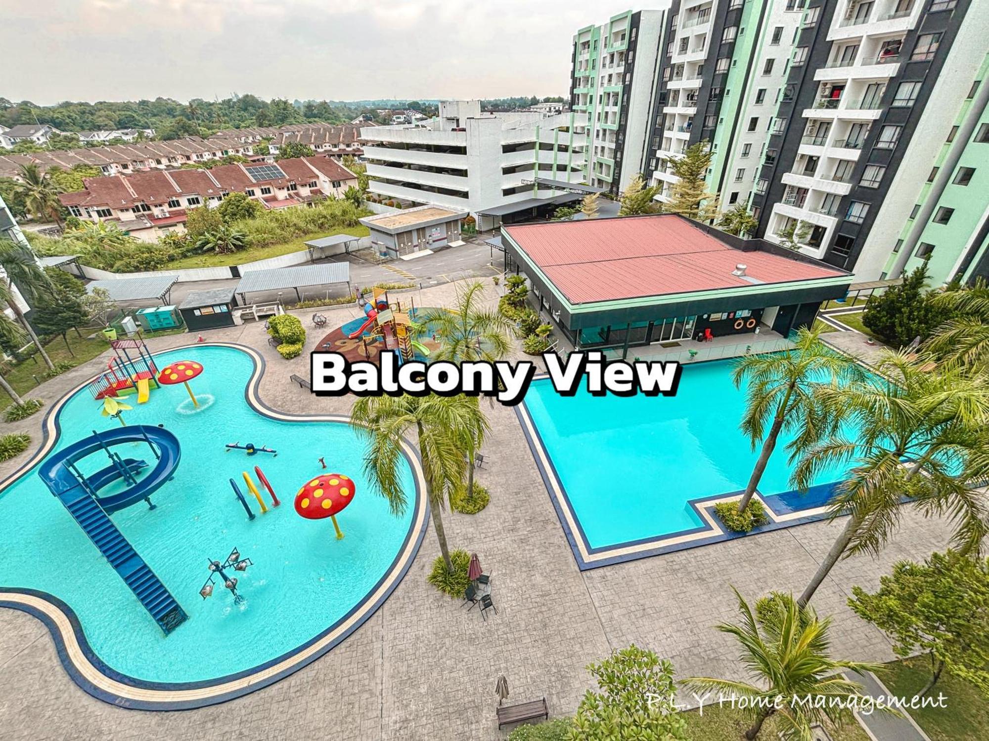 Apartment Manhattan Waterpark Poolview Free Carpark & Netflix By Ply Ipoh